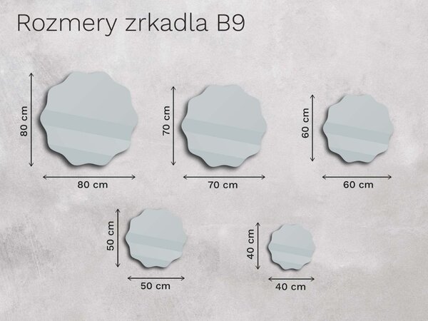 Zrkadlo Base B9