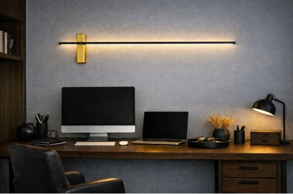 Open Design OR85075 - LED nástenné svietidlo BENE LED/10,5W/230V 100 cm zlaté