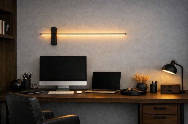 Open Design OR85068 - LED Nástenné svietidlo BENE LED/7W/230V 62 cm čierne