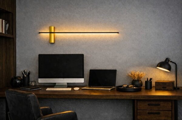 Open Design OR85082 - LED nástenné svietidlo BENE LED/7W/230V 62 cm zlaté