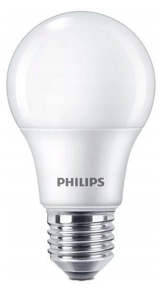 SADA 10 KS LED žiaroviek PHILIPS E27 4,9W 470 lm - tepla biela