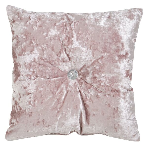 Dekoračný vankúš 45x45 cm Crushed Velvet Diamante – Catherine Lansfield