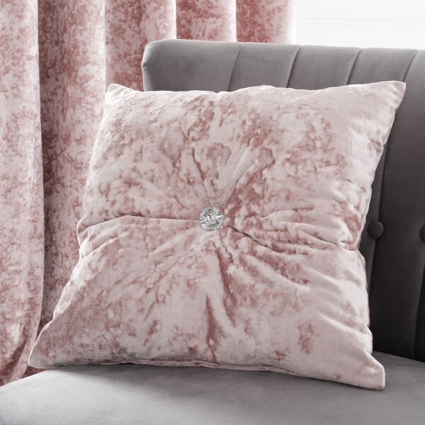 Dekoračný vankúš 45x45 cm Crushed Velvet Diamante – Catherine Lansfield