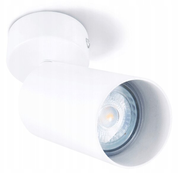 LED halogénová nástenná lampa 1xGU10 biela bodová