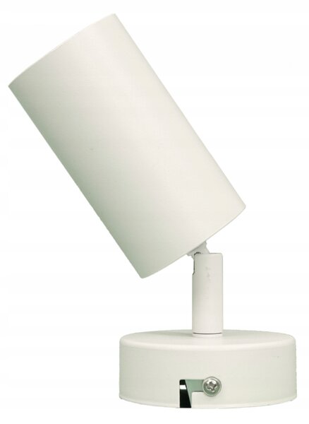 LED halogénová nástenná lampa 1xGU10 biela bodová