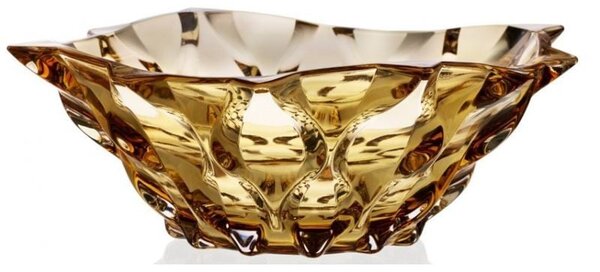 KRIŠTÁĽOVÁ MISA BOHEMIA SAMBA AMBER 305MM