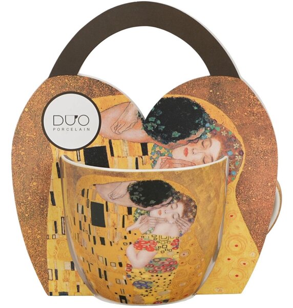 Porcelánový hrnček Klimt The Kiss 460 ml