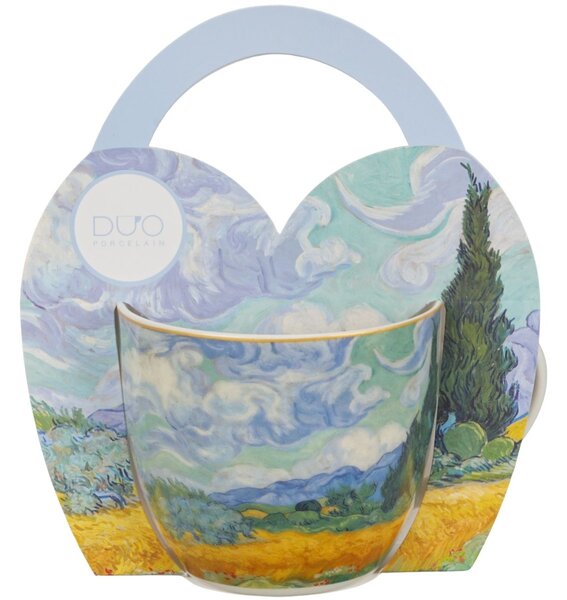 Porcelánový hrnček Van Gogh Wheat Field 460 ml