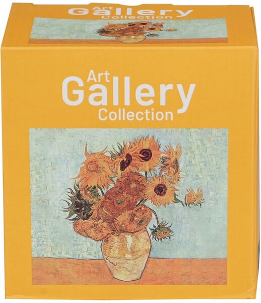 Porcelánový hrnček s lyžičkou Van Gogh Sunflowers 360 ml