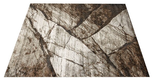 Koberec Ponte N889A mramor, sivý / hnedý