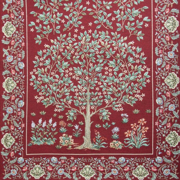 GOBELÍNOVÝ OBRUS FESTIVE VERDE1 140X180 CM VZOROVANÝ