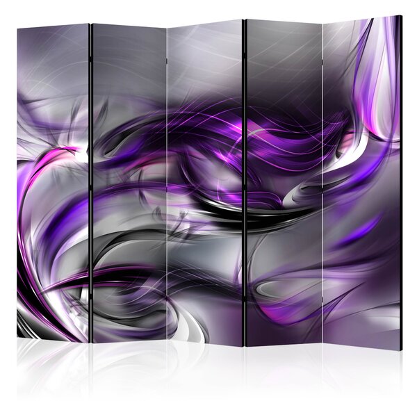 Artgeist Paraván - Purple Swirls II [Room Dividers]