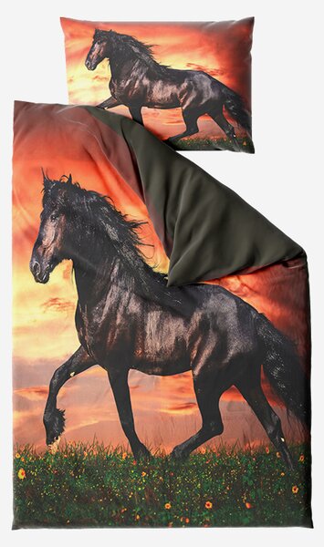 3D obliečky z mikrovlákna KÔŇ hnedé Rozmer obliečky: 70 x 90 cm | 140 x 200 cm