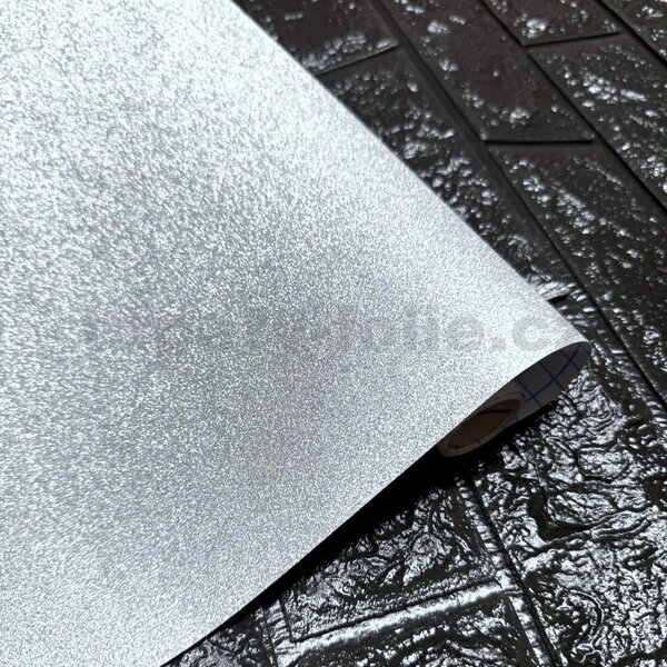 Samolepiace tapety 45 cm x 2 m GEKKOFIX 14166 glitter silver samolepiace tapety