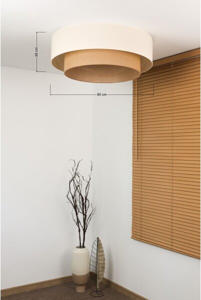 Brilagi - LED stropné svietidlo BOHO ŠTÝL 3xE27/15W/230V priemer 80 cm