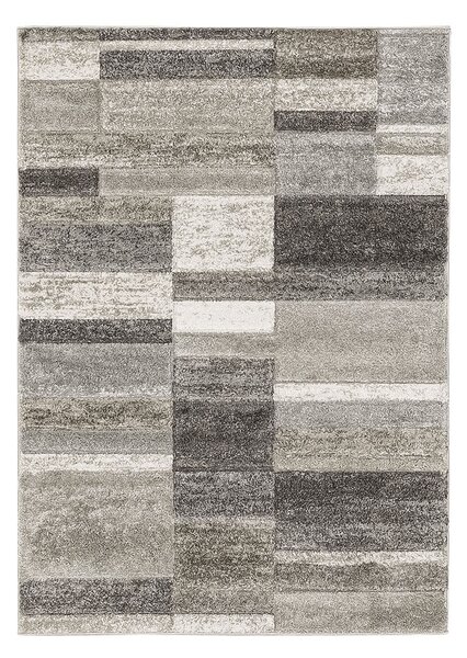 Oriental Weavers , Kusový koberec Castro Carved 5507/NQ2J, 67x120, šedá, kancelária