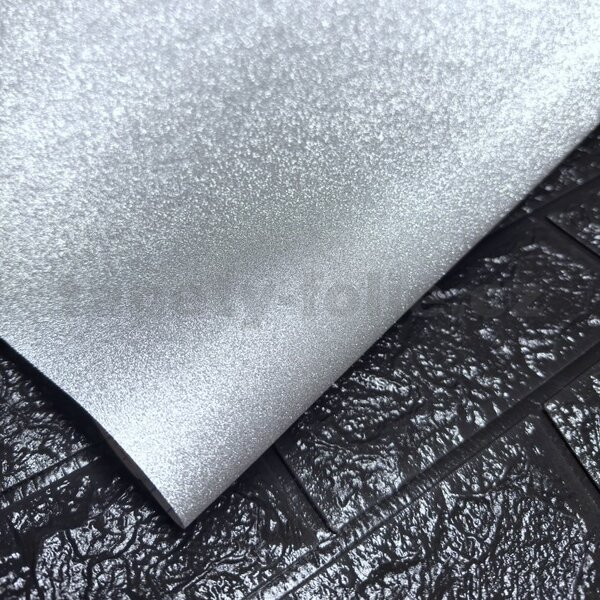 Samolepiace tapety 45 cm x 2 m GEKKOFIX 14166 glitter silver samolepiace tapety