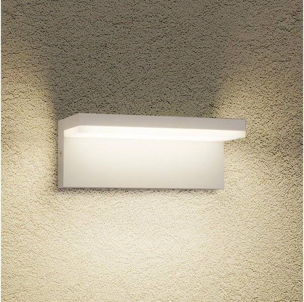 Brilagi - LED vonkajšie nástenné svietidlo TESSI LED/10W/230V biele IP54