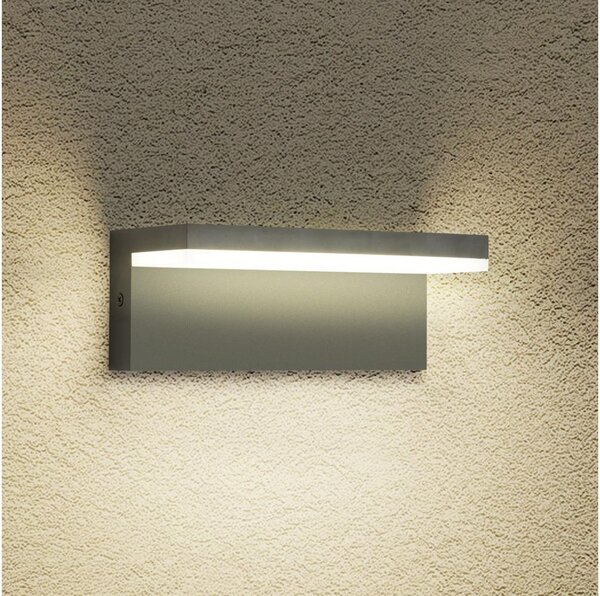 Brilagi - LED vonkajšie nástenné svietidlo TESSI LED/10W/230V antracit IP54