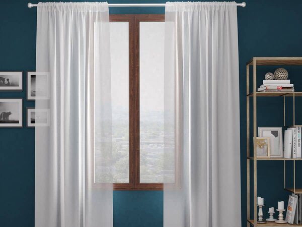 XPOSE® Záclona GAIA - biela 140x180 cm
