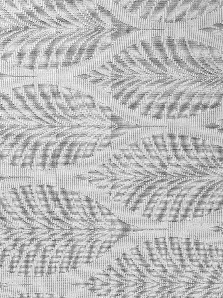 NORTHRUGS , Kusový koberec Duet Liora 106246 White/Gray kruh - na von aj na doma, 160x160 (priemer) kruh, šedá, chodba / predsieň