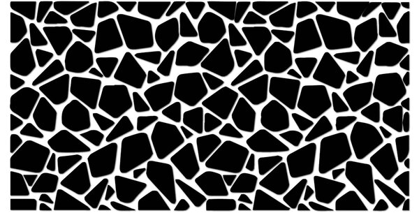 Zrkadlová nálepka na stenu - SERAFIN: Zrkadlo Silver Plexisklo 30 x 15 cm 2870-9336 OX003-WALL-STICKERS HEU-