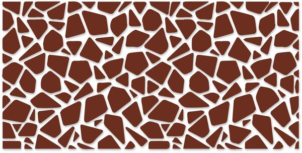 Zrkadlová nálepka na stenu - SERAFIN: Zrkadlo Silver Plexisklo 30 x 15 cm 2870-9336 OX003-WALL-STICKERS HEU-