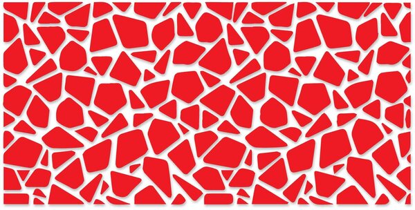 Zrkadlová nálepka na stenu - SERAFIN: Zrkadlo Silver Plexisklo 30 x 15 cm 2870-9336 OX003-WALL-STICKERS HEU-