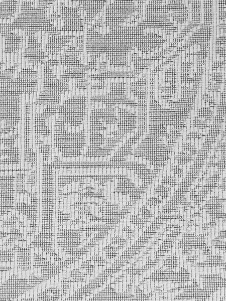 NORTHRUGS , Kusový koberec Duet Kona 106249 White/Gray kruh - na von aj na doma, 160x160 (priemer) kruh, šedá, chodba / predsieň