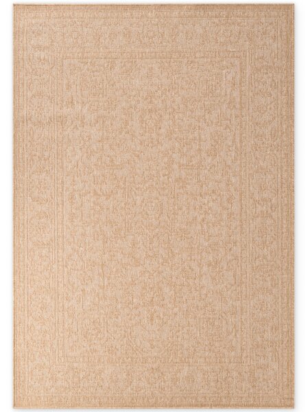 NORTHRUGS , Kusový koberec Duet Kona 106250 Beige/White - na von aj na doma, 120x170, béžová, chodba / predsieň