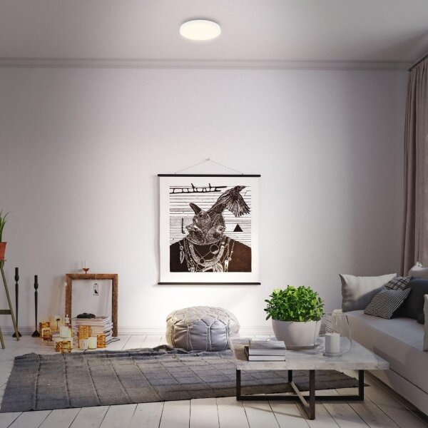 Briloner 3700-016 - LED Stropné svietidlo RUNA LED/16W/230V 3000K pr. 28 cm biela