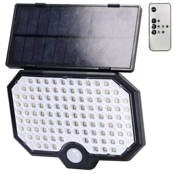 Aigostar - LED Solárne svietidlo so senzorom pohybu LED/2,4W/3,7V IP65