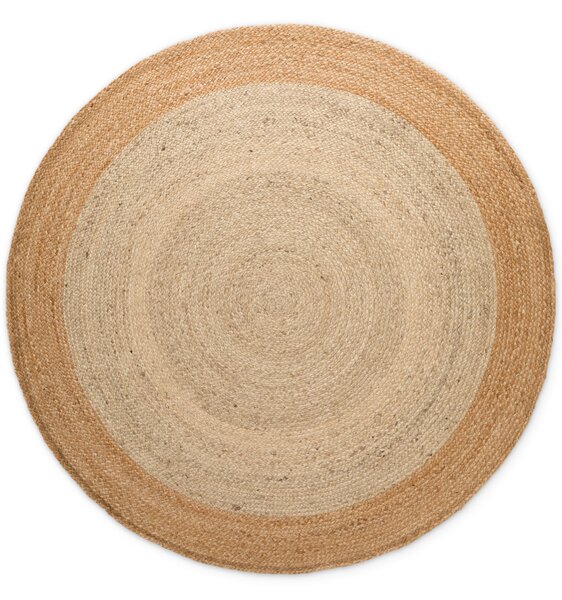 Hanse Home , Kusový koberec Looma 106225 Natur Ivory/Gold kruh, 100x100 (priemer) kruh, béžová, chodba / predsieň