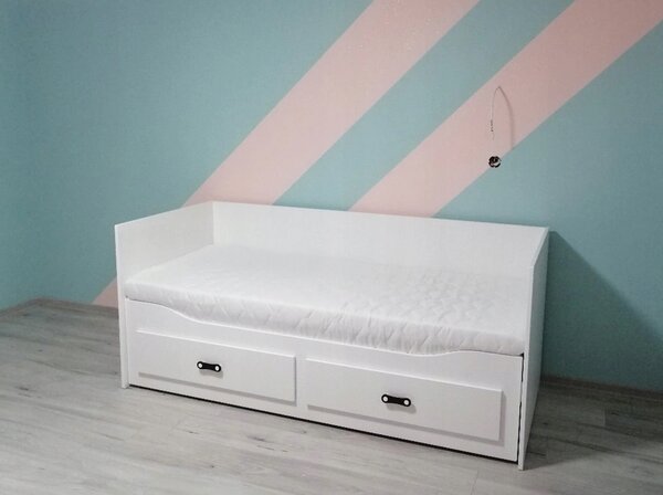 Rozkladacia posteľ s matracmi Hermes II 80x200