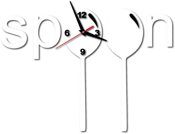 Štýlové nástenné hodiny - Boston: Čierna Ral 9005 Čierne ručičky 3150-15186 X0084-Trendige Wanduhr HEU-