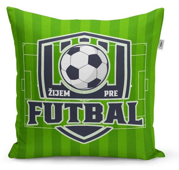 Sablio Vankúš Žijem pre futbal: 40x40 cm