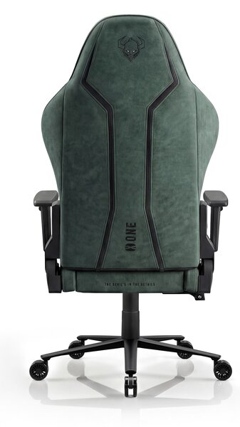 Látková herná stolička čierno-zelená Diablo X-One 2.0 Forest Green Normal