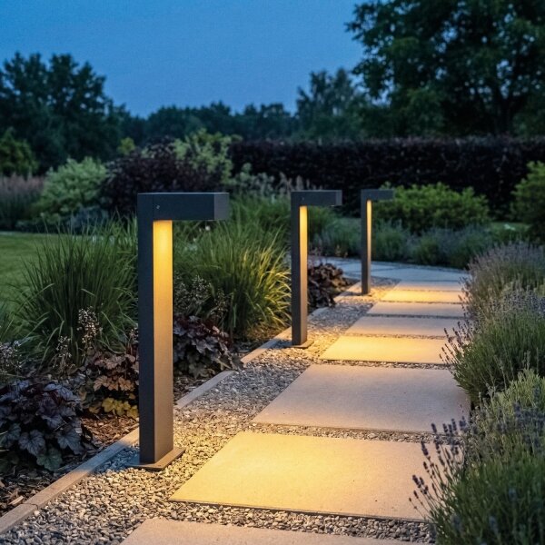 Kanlux 46391 - Vonkajšia lampa LEGINO 1xGX53/11W/230V 50 cm IP65 antracit