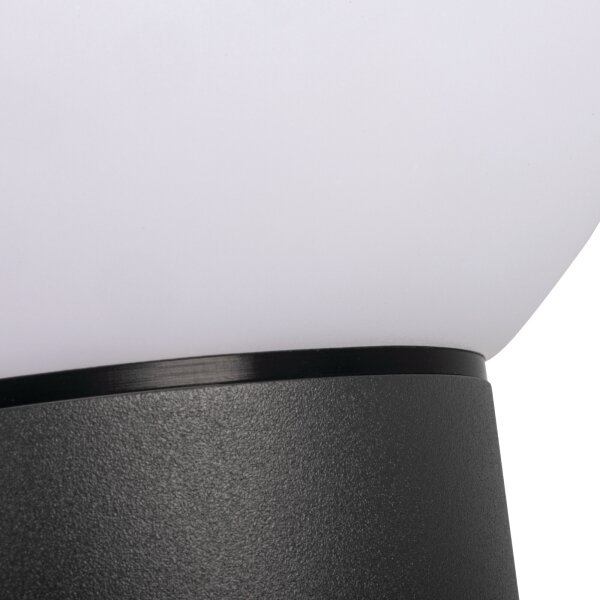 Kanlux 46084-Vonkajšie svietidlo s pohybovým senzorom STONO 1xE27/15W/230V 50 cm IP65 antracit