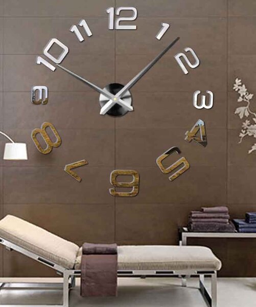 Stylesa - Nástenné hodiny vyrobené z plastu - PELLO aj čierne 12S053: Čierna Ral 9005 Farba čierna RAL 9005 80 cm 3339-18509 12S053-Wanduhr HEU-