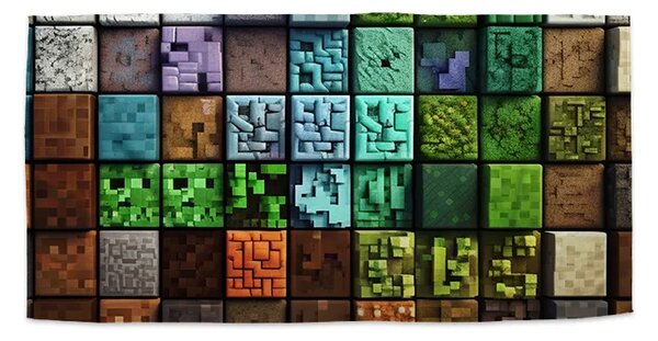 Sablio Uterák Blocks Abstract - 30x50 cm