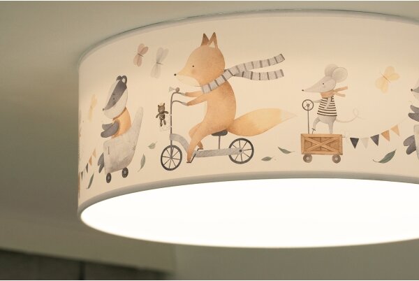 Duolla - LED Detské stropné svietidlo CORTINA LED/26W/230V pr. 40 cm 4000K