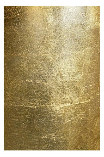 Exkluzívny kvetináč SOLERIO, sklolaminát, výška 120 cm, zlatý lesk