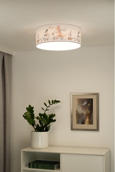 Duolla - LED Detské stropné svietidlo CORTINA LED/26W/230V pr. 40 cm 4000K