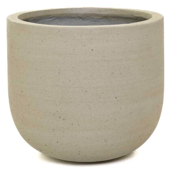 Izbový kvetináč CALDO, vláknocement, 30x27 cm, béžový