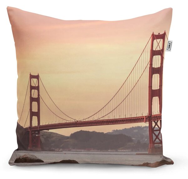 Sablio Vankúš Golden Gate 2 - 40x40 cm