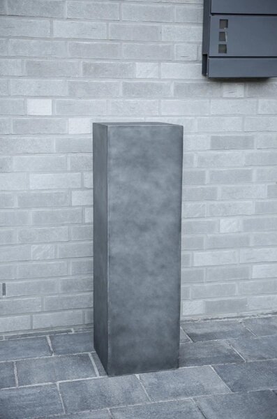 Podstavec PODEST, sklolaminát, výška 100 cm, betón design antracit
