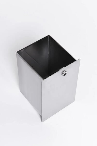 Stojaci popolník FUMIX, brúsený nerez, výška 96 cm, strieborný