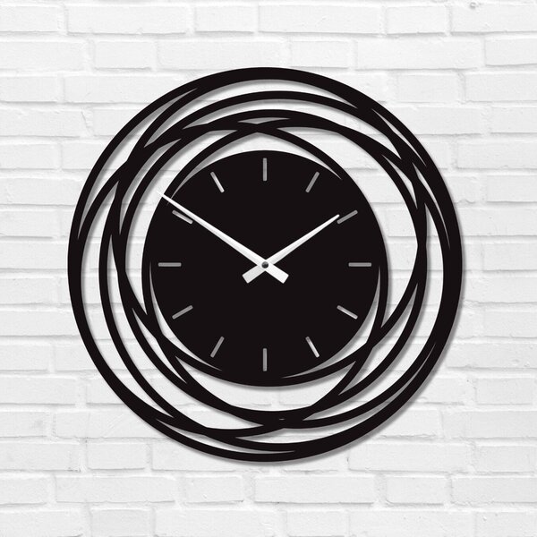 Karlsdesign.sk - Dizajnové nástenné hodiny - MODER - 40cm