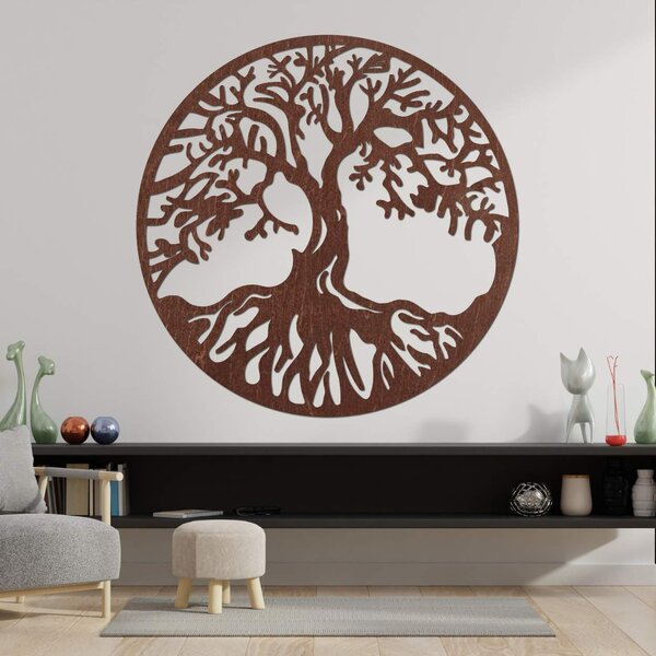 Obraz strom života prírodná elegancia | CHROAY: Preglejka Topoľ - Honey 3071 40 cm 3536-81554 PR0154